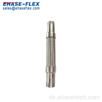 Vibrationsdämpfende flexible Edelstahl-Geflechtverbindung